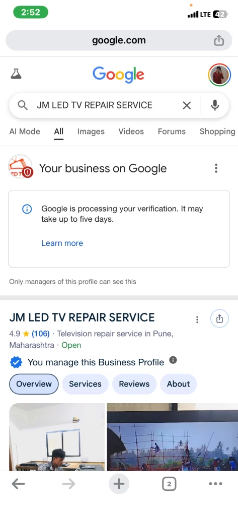 GBP Suspended Client Reviews